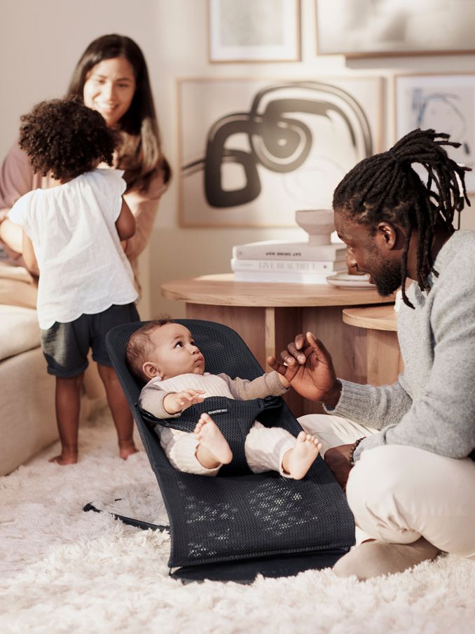 BabyBjörn Black Baby Bouncer Bliss 3D Mesh Black (678191) | £210