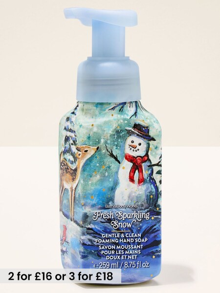 Fresh Sparkling Snow - Gentle & Clean Foaming Hand Soap 259ml