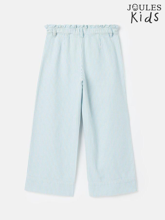 Georgia Blue Striped Wide Leg Trousers (708791) | £17 - £18