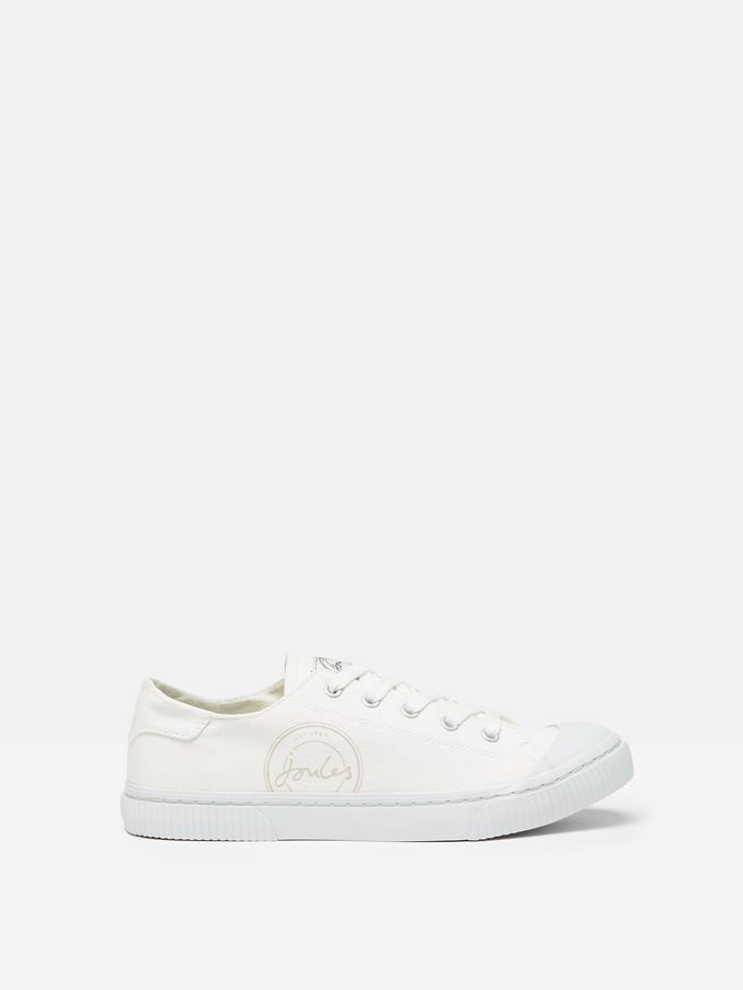 Coast White Canvas Pumps (729916) | £37