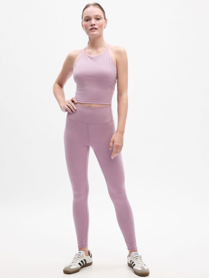 Purple High Waisted Full Length Leggings (778048) | £22