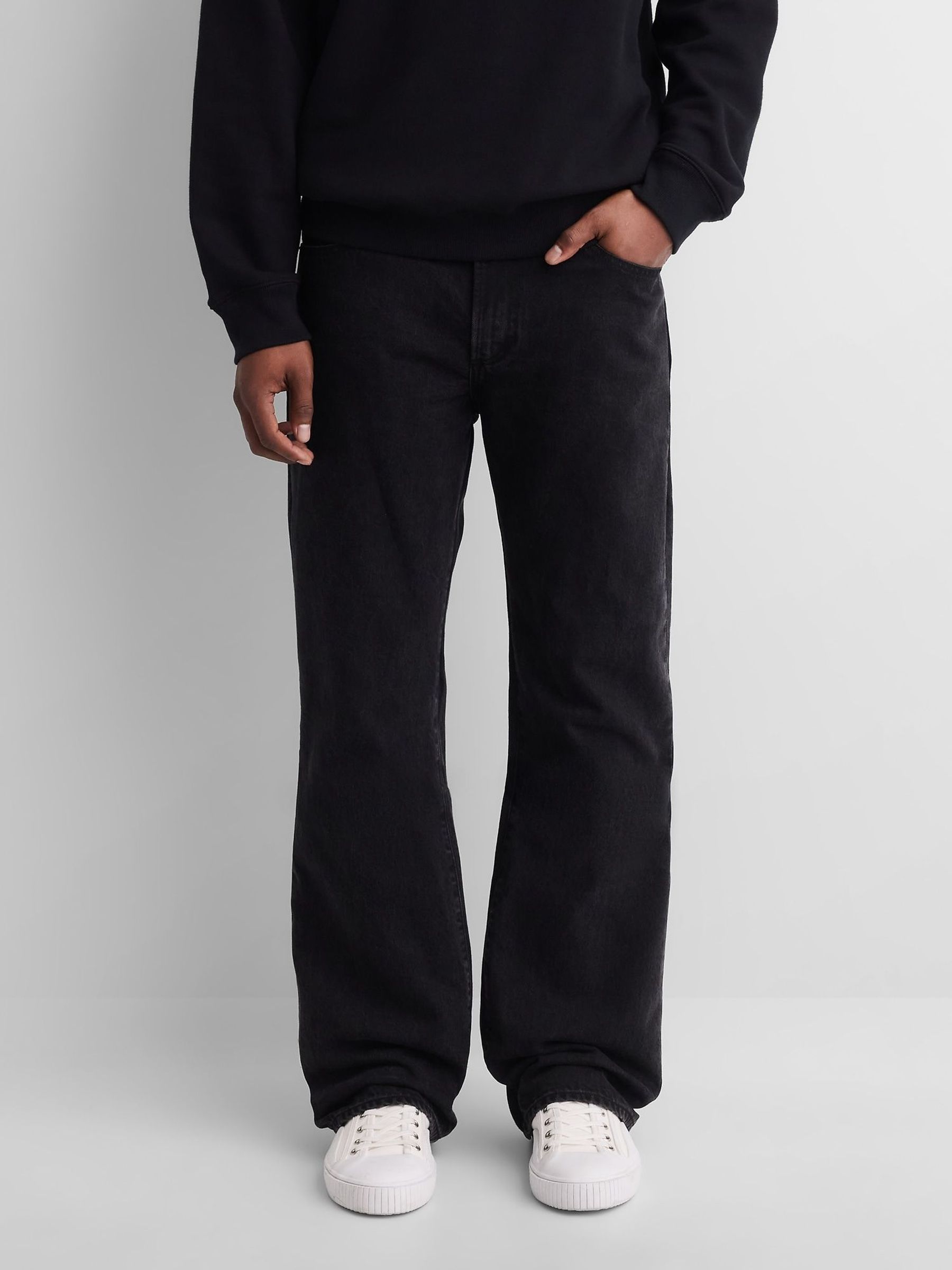 Gap x A.P.C. Black - Regular Bootcut Jeans