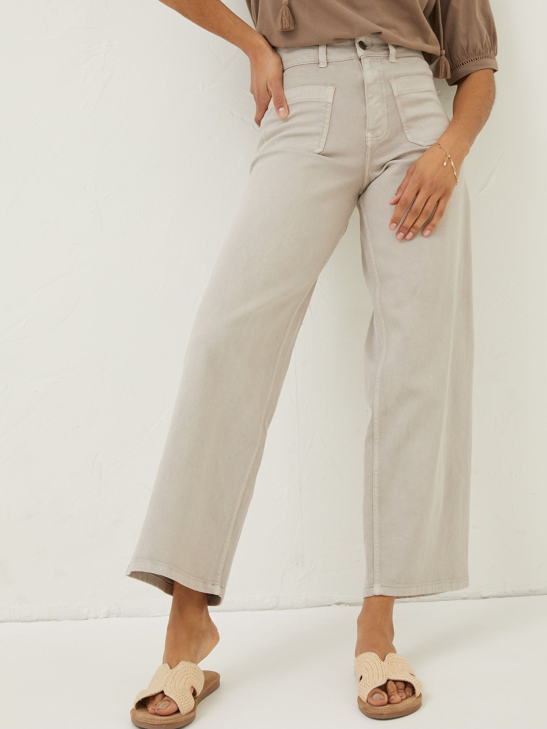 Natural Cassie Marine Straight Jeans (799987) | £32