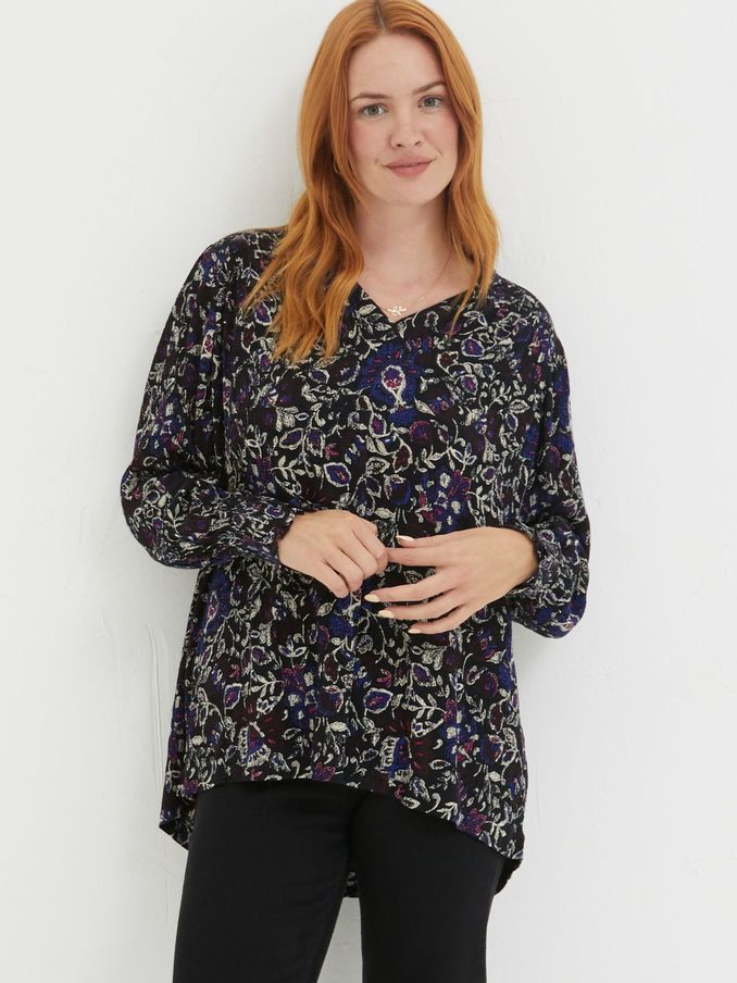 Black Patsy Inspirit Floral Tunic (800171) | £32