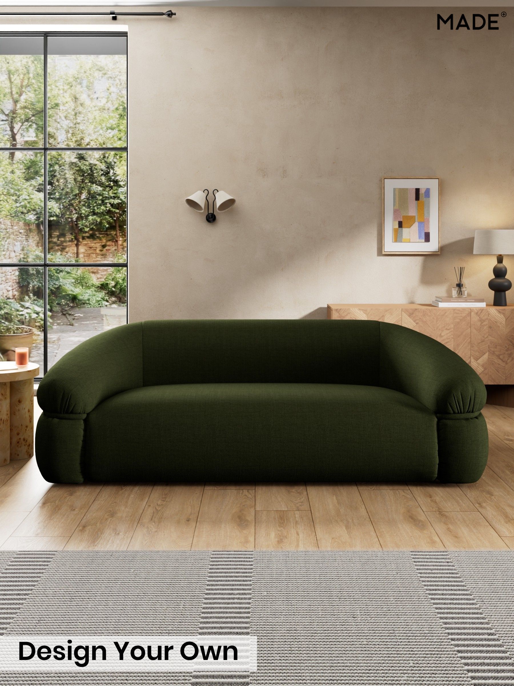Basket Weave/Olive Green - Soma By Made