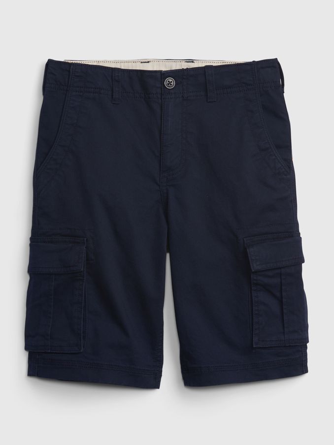 Navy Blue Cargo Shorts (5-13yrs) (806439) | £17
