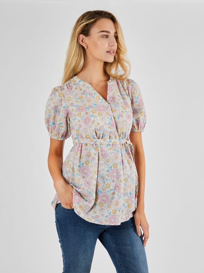 Maternity Blouse in Multi (814571) | £19
