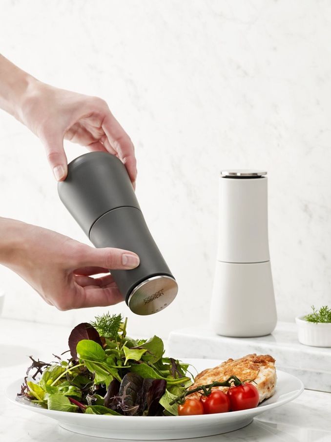 Joseph Joseph Grey Milltop Editions Salt & Pepper Set (814895) | £50