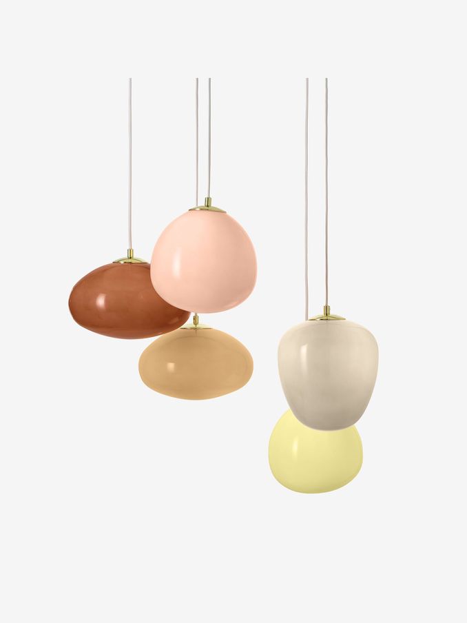 Adrianne Cluster Pendant Light in Pink (831063) | £359