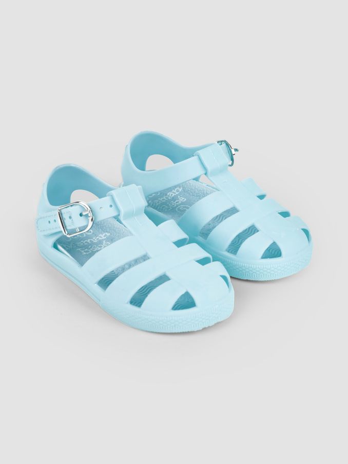 Aqua Blue Jelly Sandals (831324) | £6