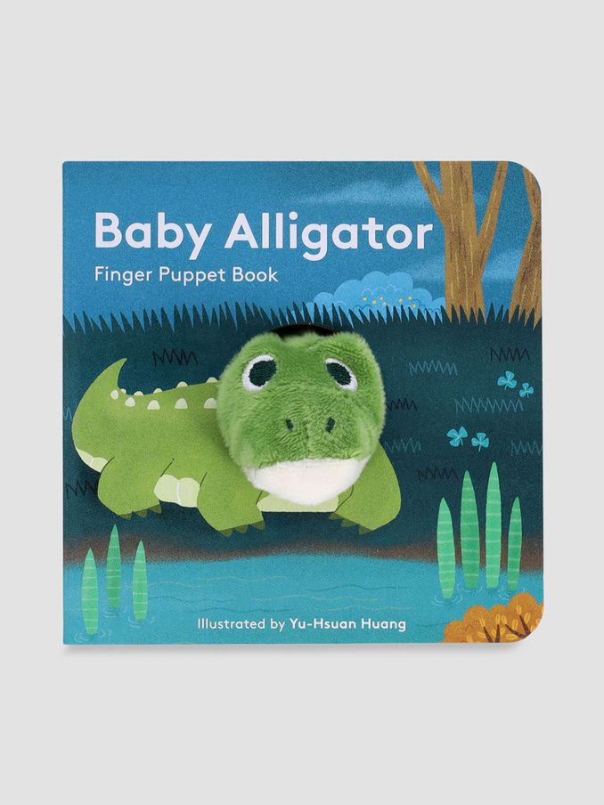 Blue Baby Alligator: Finger Puppet Book (832596) | £3