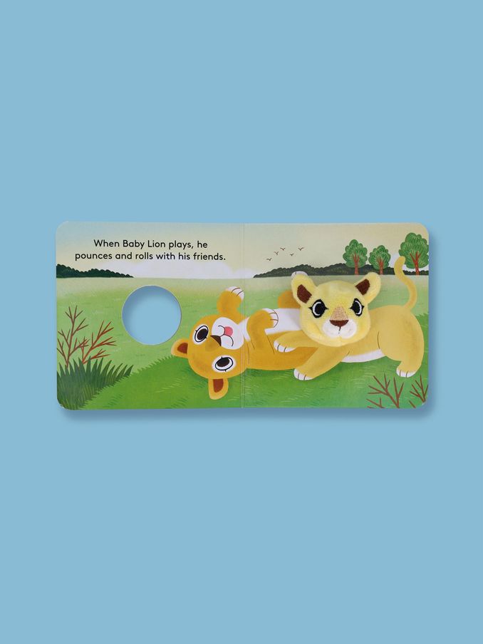 Yellow Baby Lion: Finger Puppet Book (832649) | £6