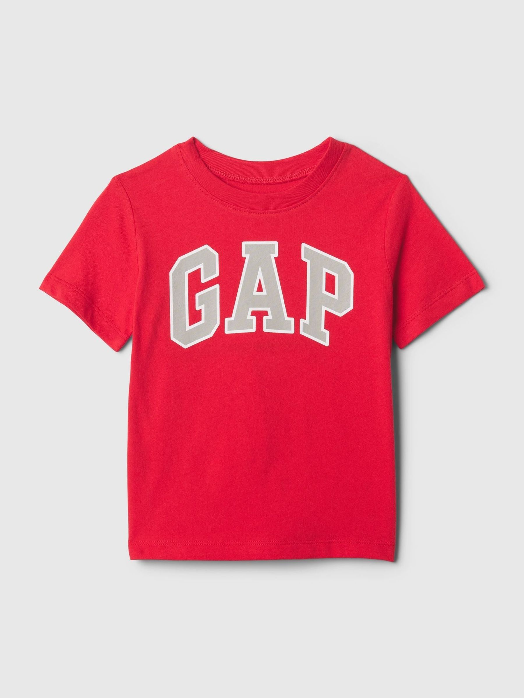 Red Logo Short Sleeve Crew Neck T-Shirt (Newborn-5yrs) (840167) | £5