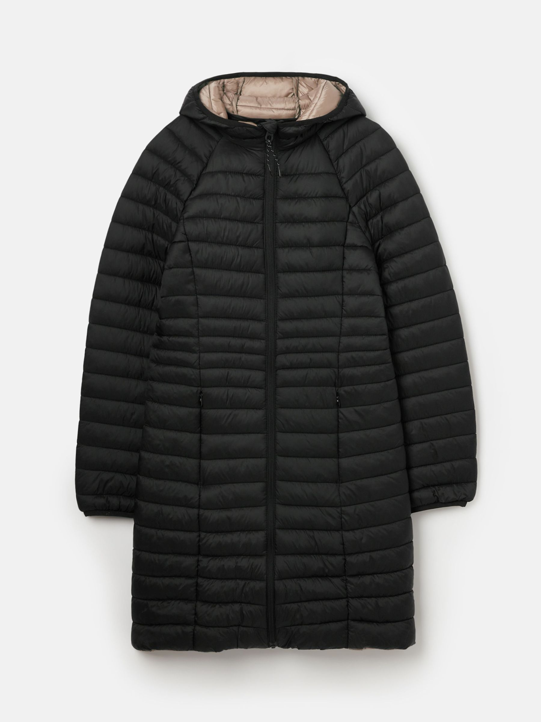 Bramley Black Showerproof Long Packable Padded Coat (847289) | £62