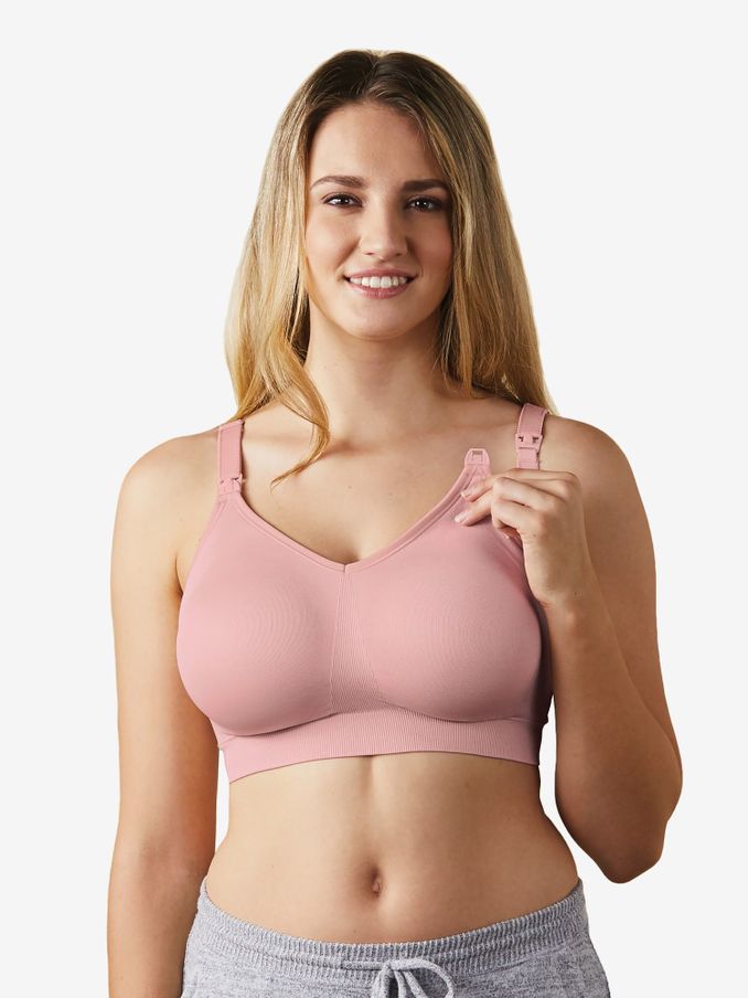 Rose - Maternity And Nursing Body Silk Seamless Bra