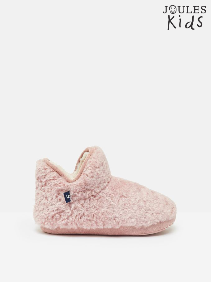 Girls' Cabin Pink Slipper Boots (861186) | £10
