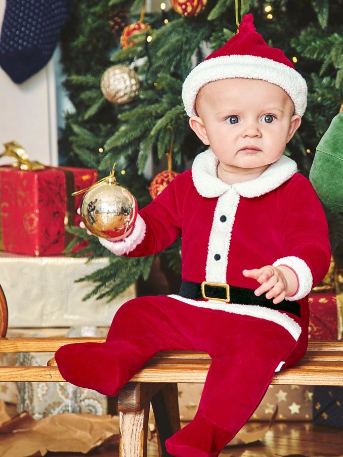 Red 2-Piece Father Christmas Outfit Set (8629C5) | £13
