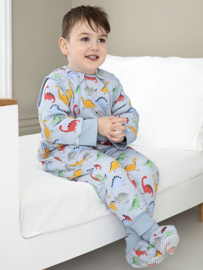 Dino Print 2.5 Tog Sleep Snuggler in Blue (863706) | £20