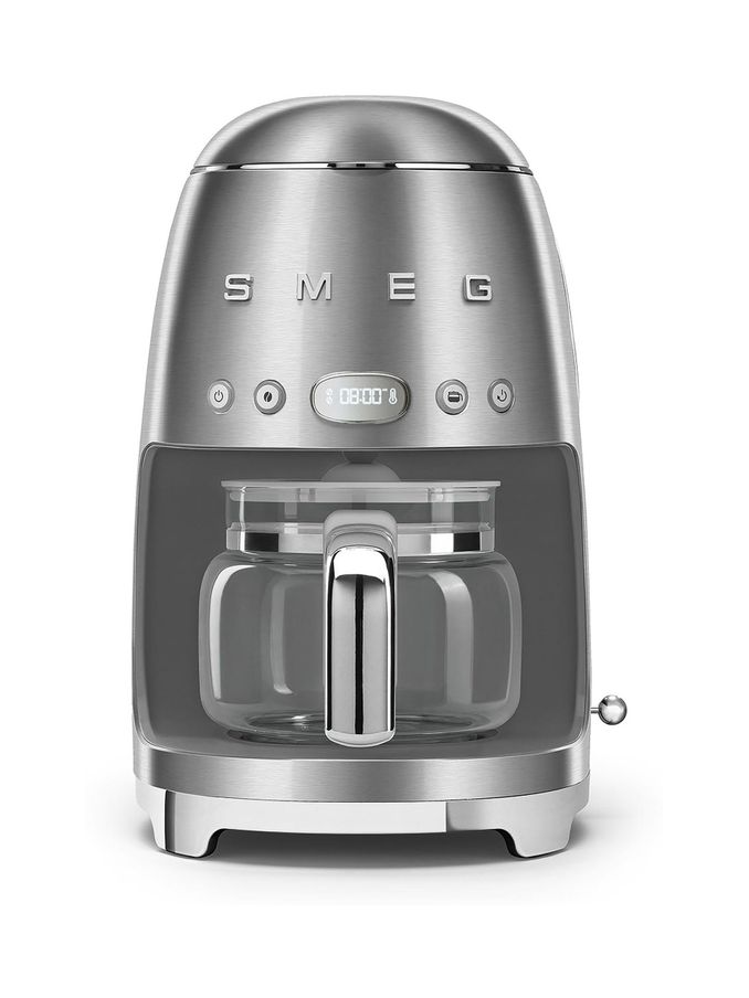 Smeg Silver Drip Coffee Machine (868593) | £200