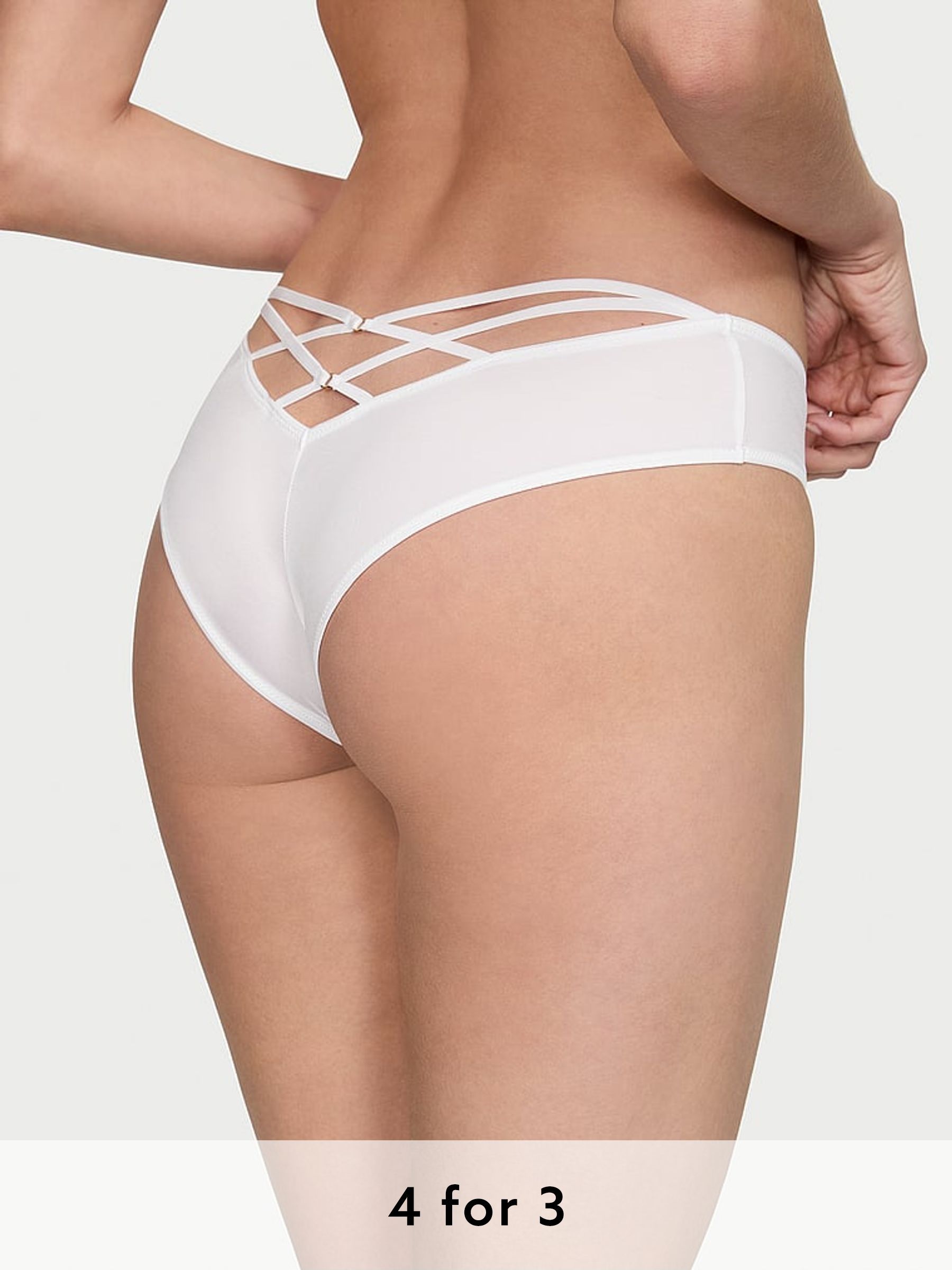 White Cheeky Knickers (888666) | £18