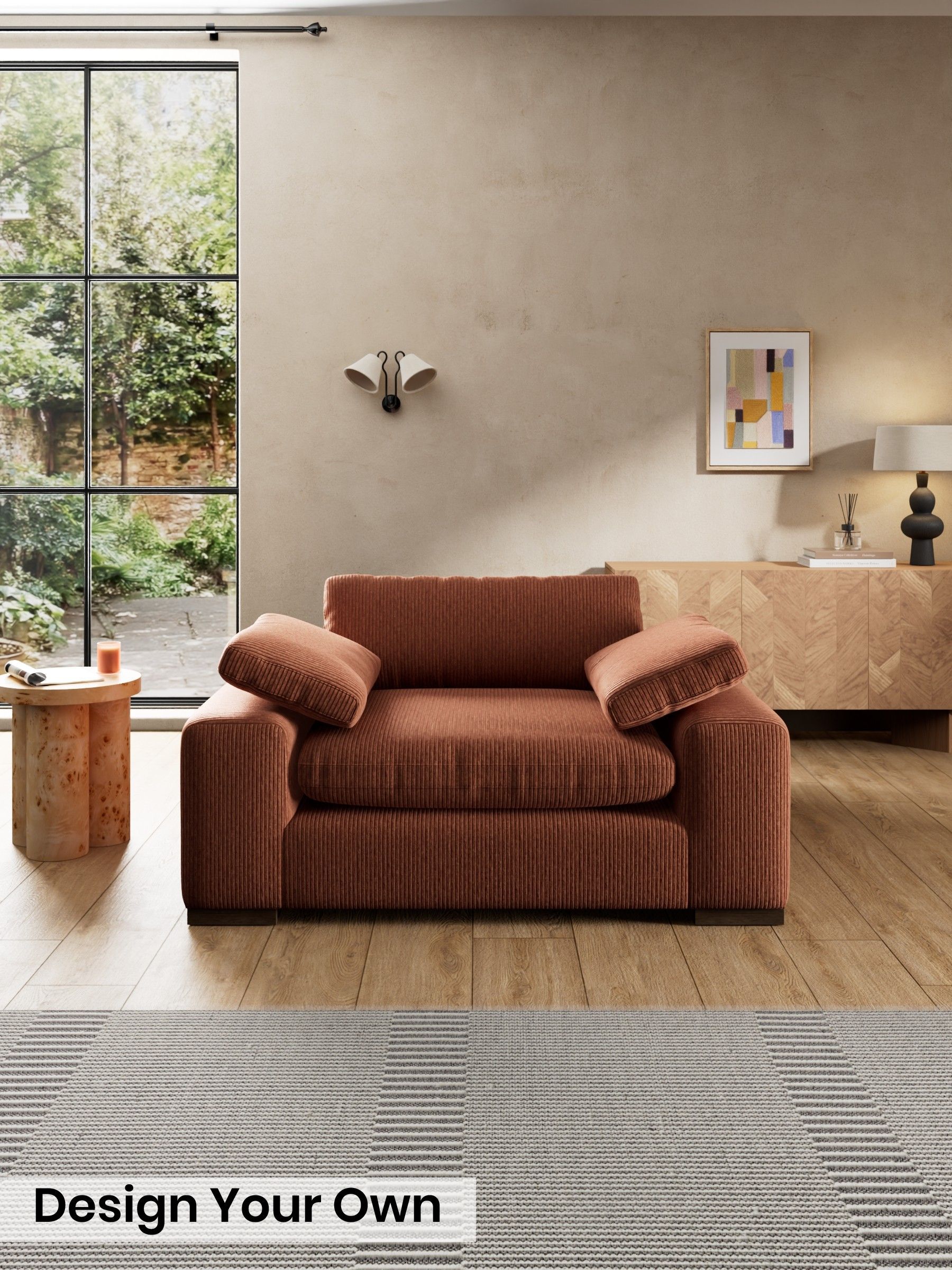 Matt Corduroy/Nutmeg Orange - Melbourne By Made