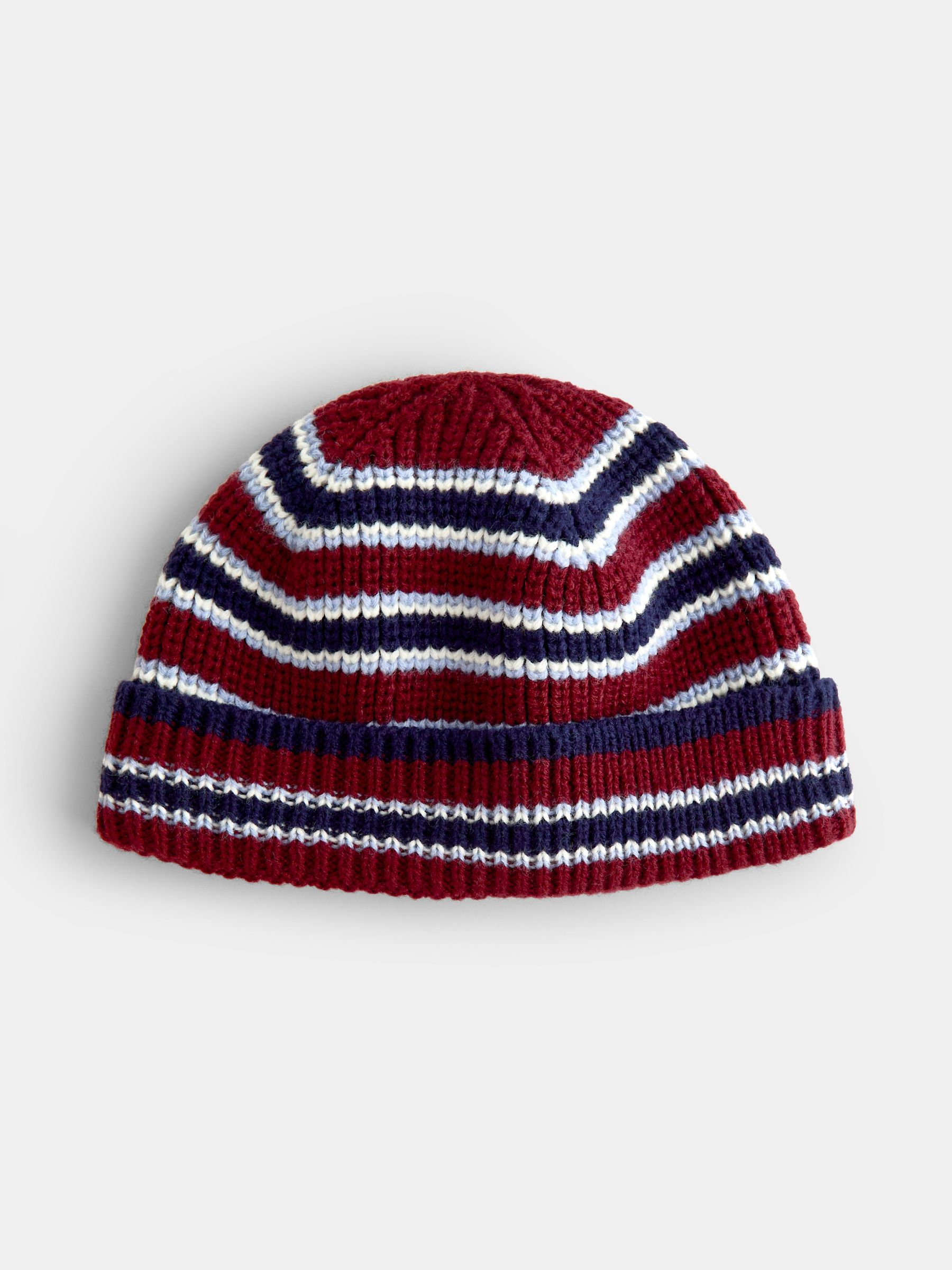 Blue - Stripe Knitted Hat