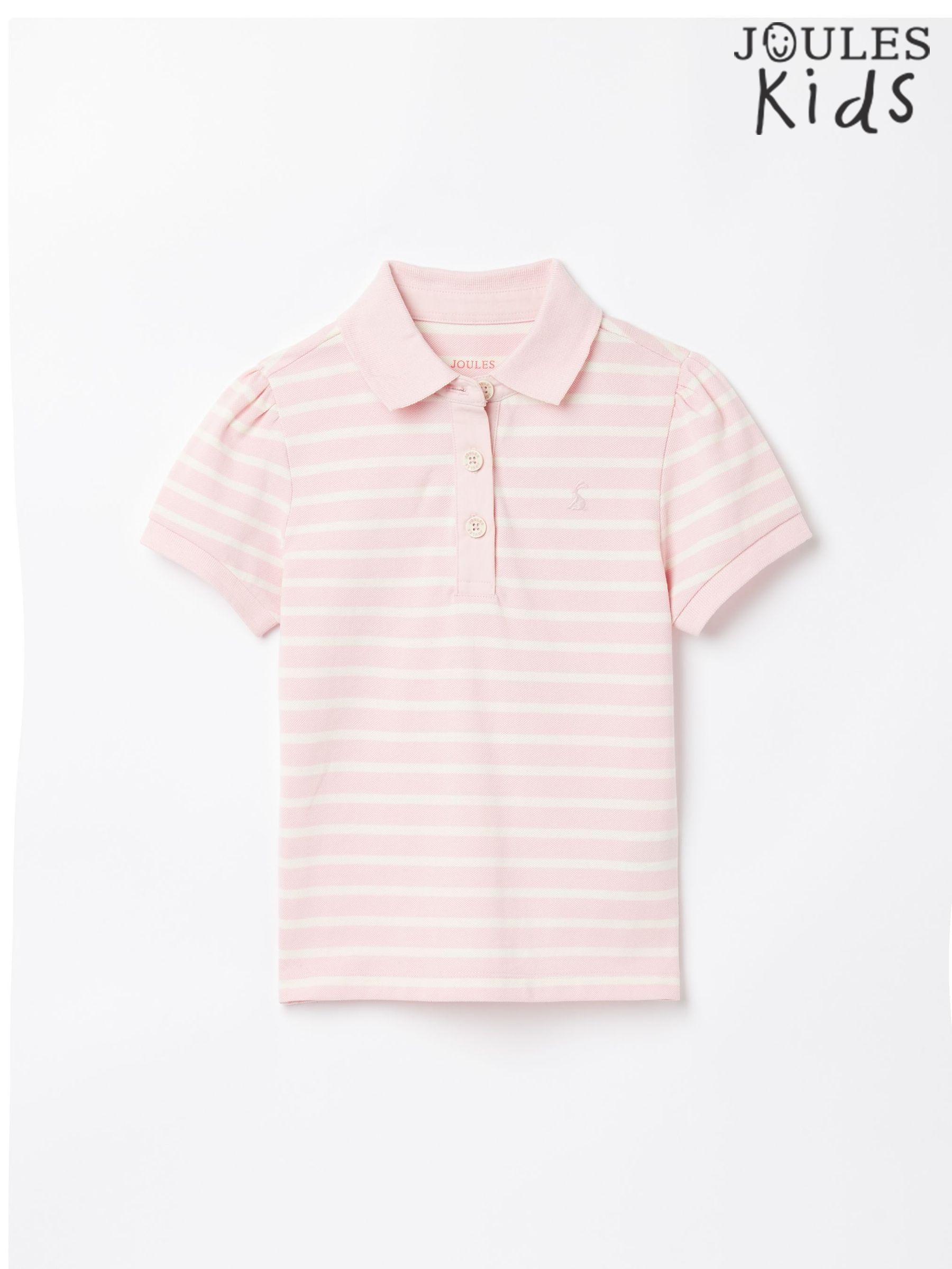 Girls' Morgan Pink Pique Cotton Polo Shirt (923653) | £9 - £10