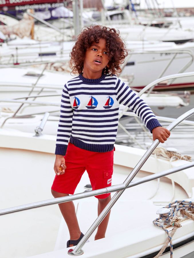 Navy Nautical Boat Jumper (932598) | £12