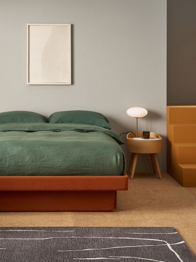 Robyn Platform Storage Bed in Orange (932733) | £499 - £579