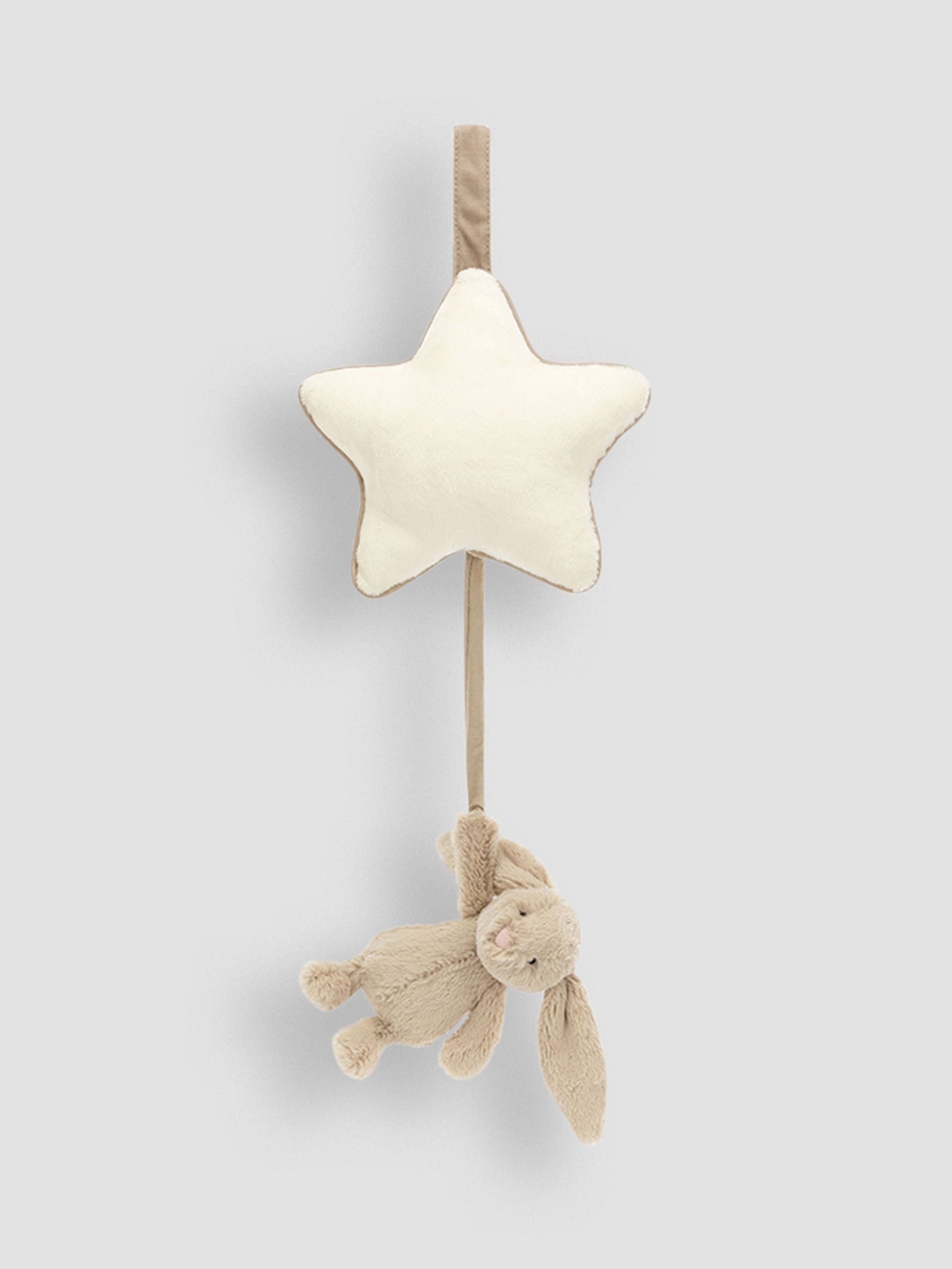 Jellycat Bashful Beige Bunny Musical Pull (932899) | £35