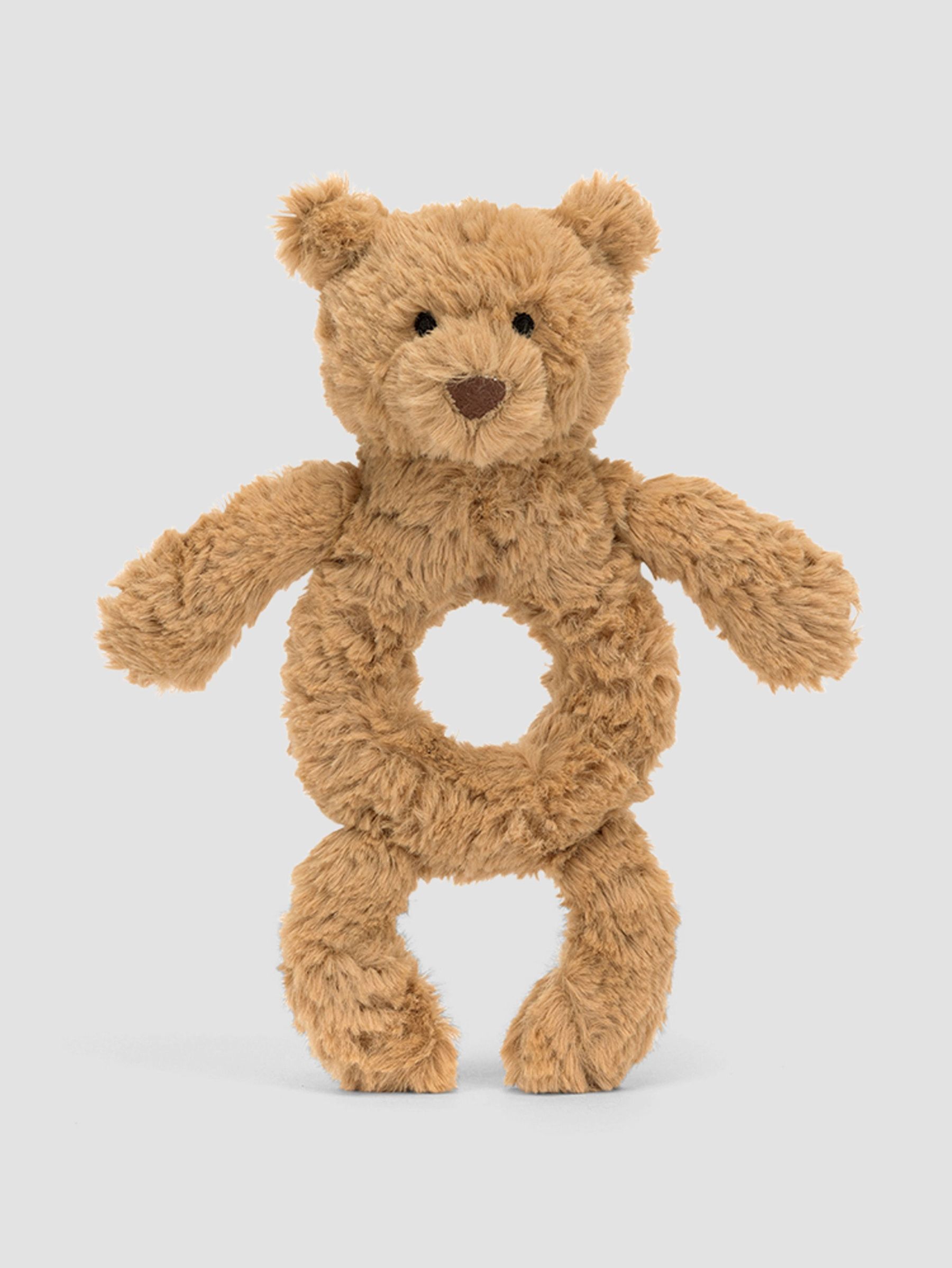 Jellycat Bartholomew Bear Ring Rattle (933070) | £16