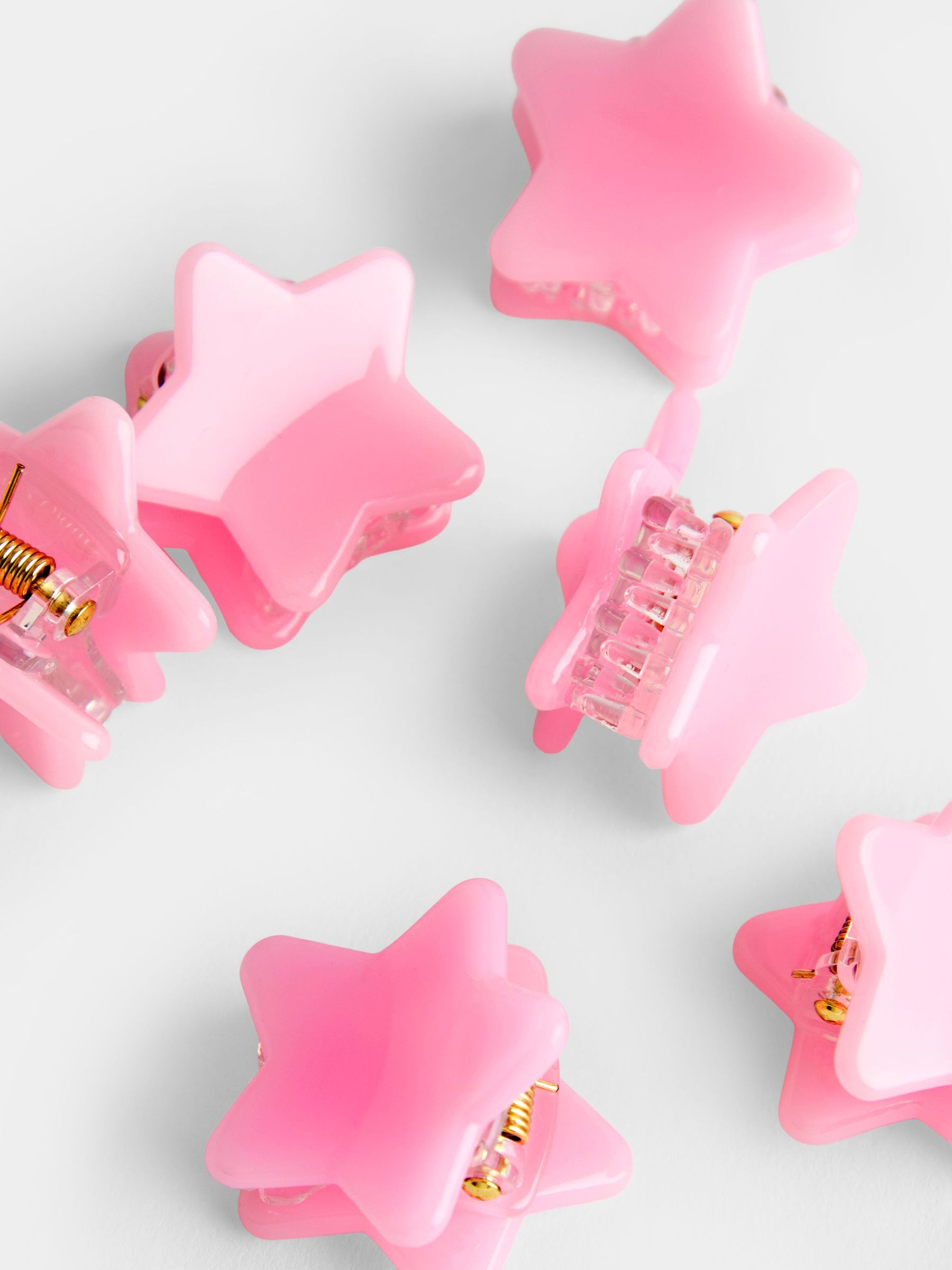 Pink - 6 Pack Hair Accessories Set