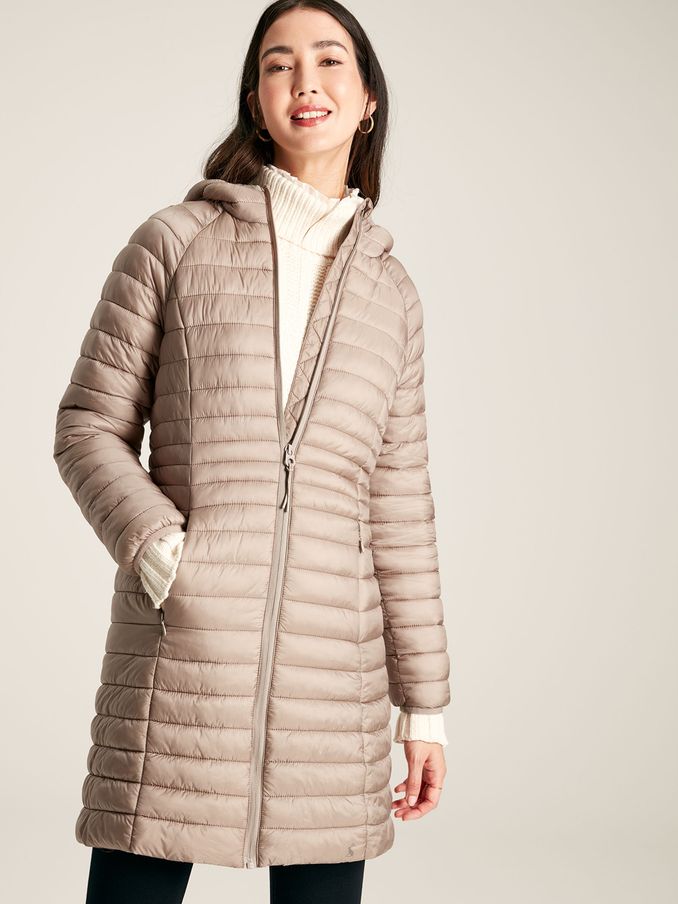 Bramley Pearl Showerproof Long Packable Padded Coat (944283) | £62