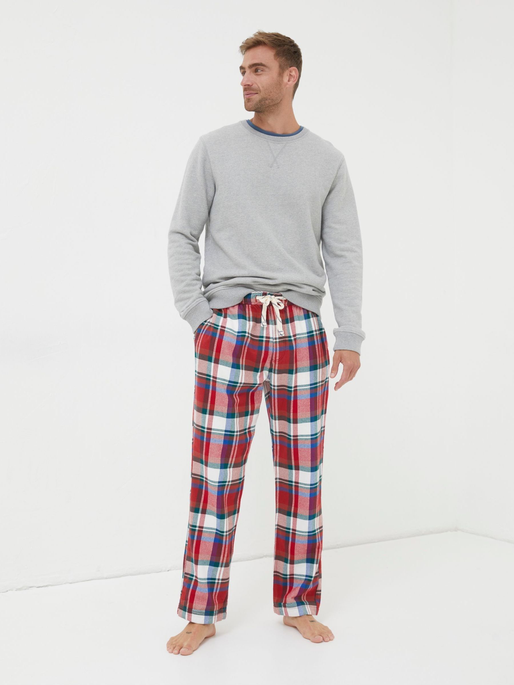 Red Matching Mens Pyjama Bottoms (962529) | £20
