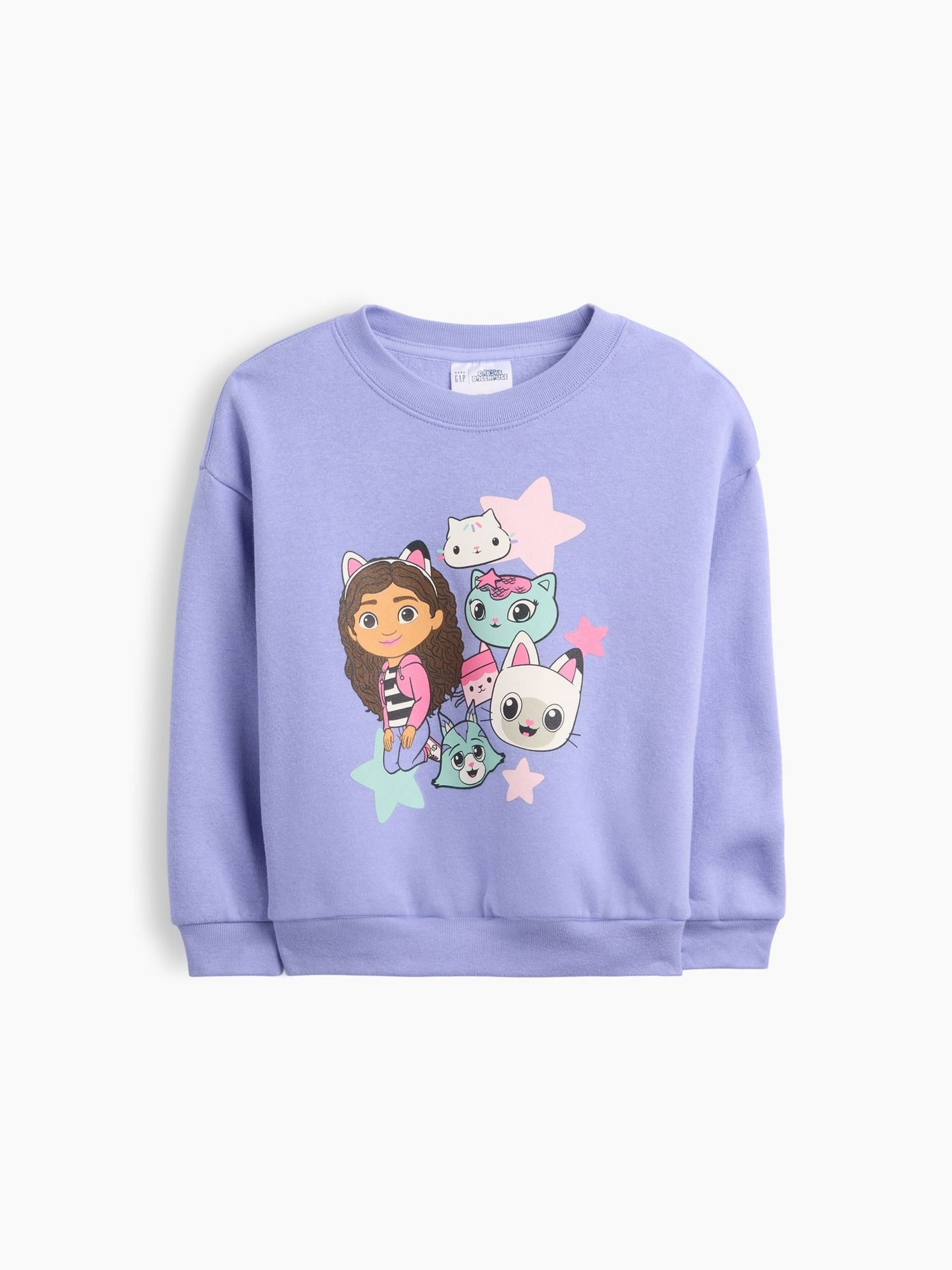 Purple - Gabby's Playhouse Crew Neck Sweatshirt