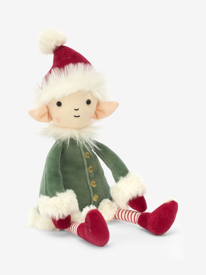 Jellycat Christmas Medium Leffy Elf (993982) | £28