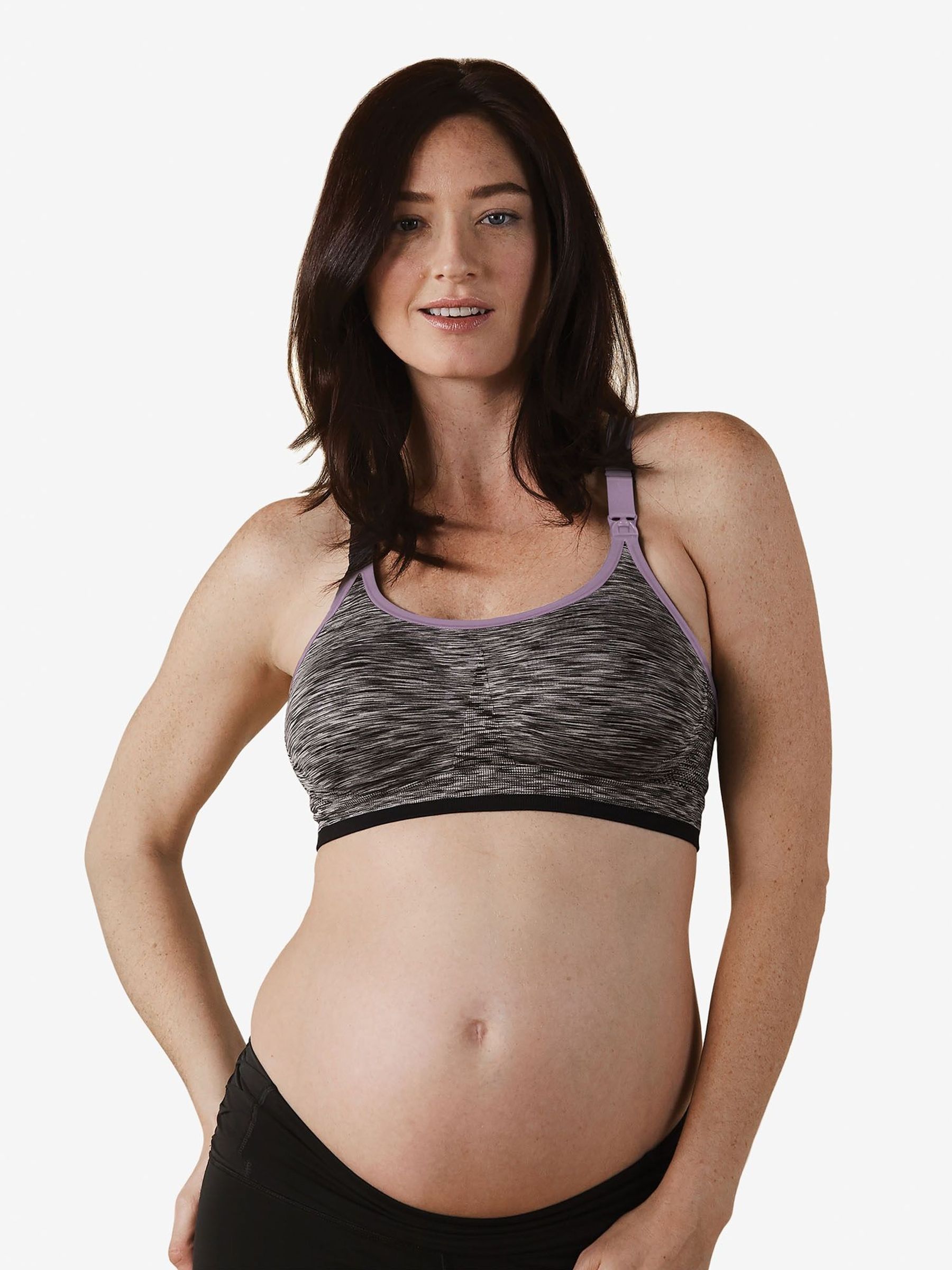 Black - Body Silk Seamless Rhythm Nursing Bra