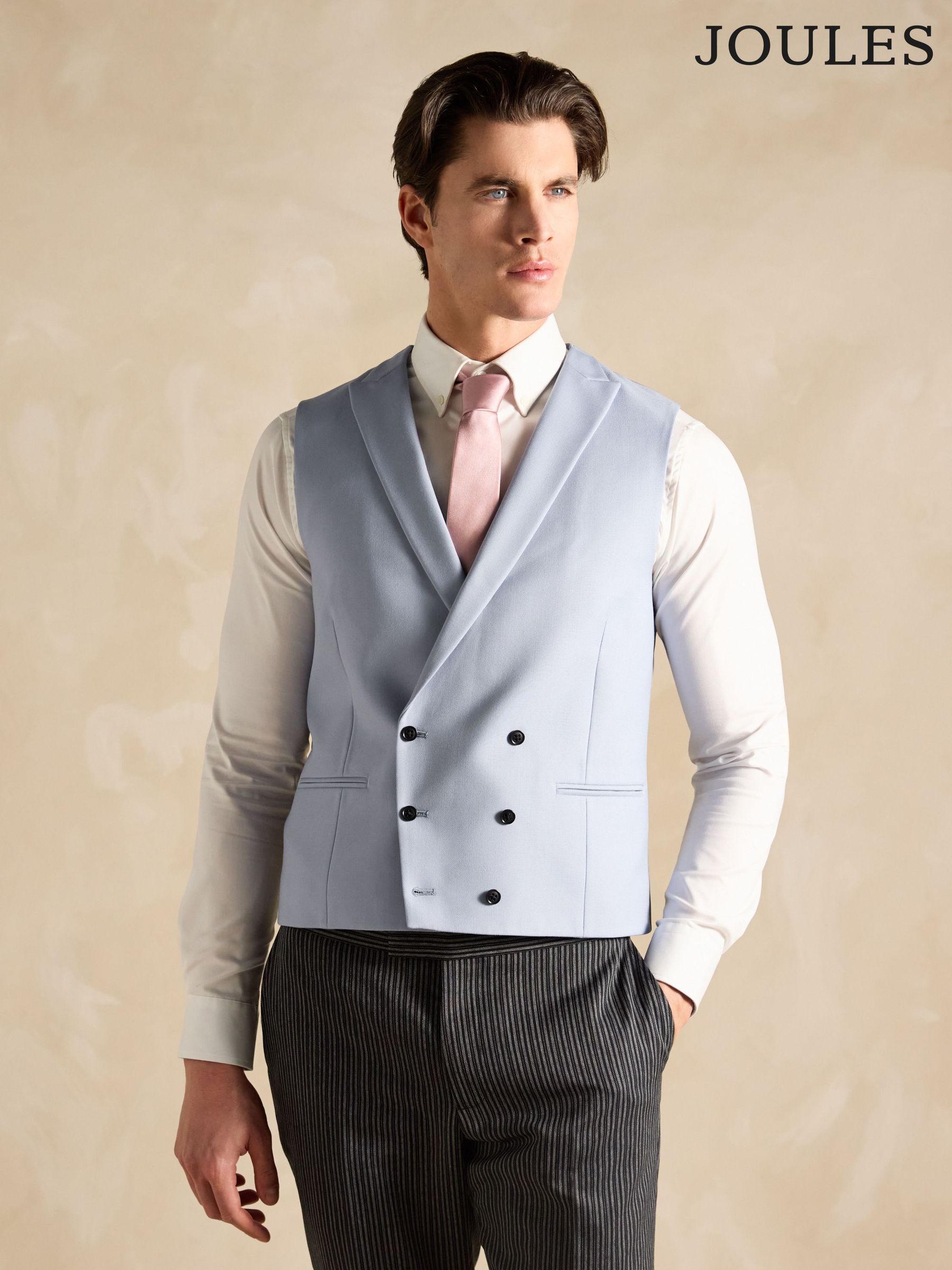 Light Blue Morning Suit Waistcoat (A43734) | £90