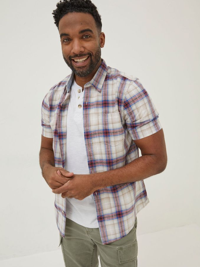 Pink Tilbury Ombre Check Shirt (A81978) | £15