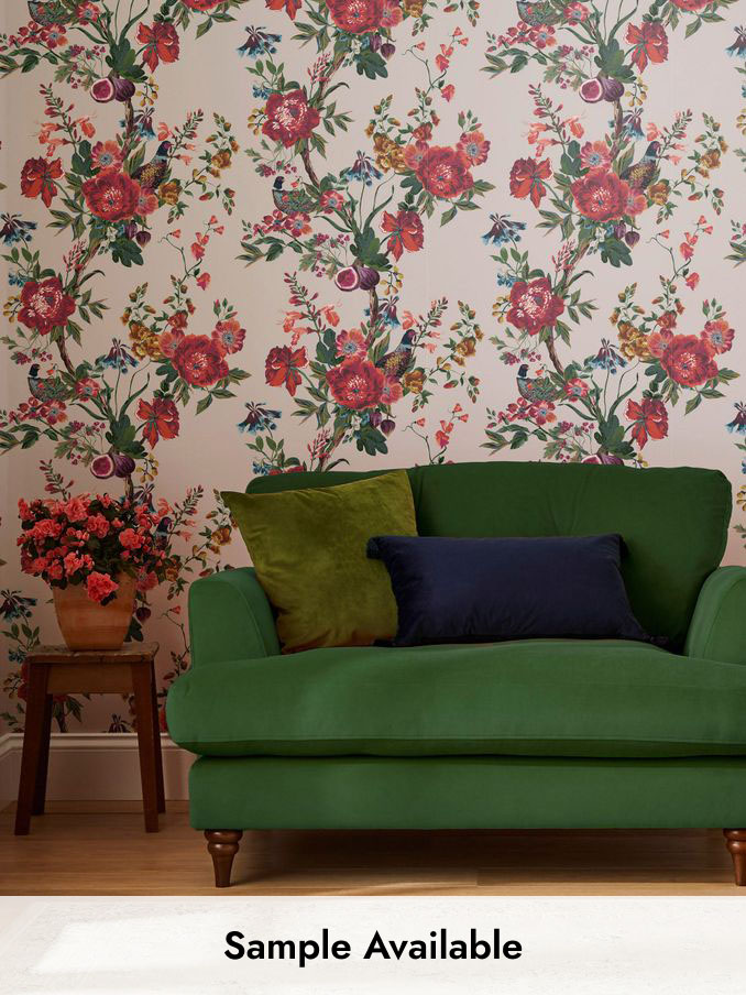 Antique Creme Forest Chinoiserie 10M Wallpaper (A83800) | £48