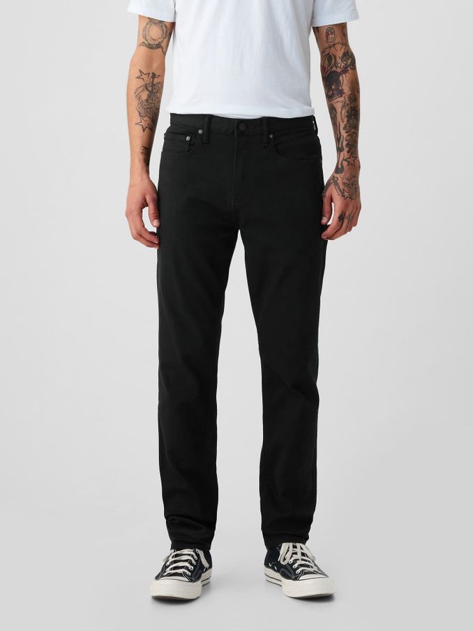 Black Everyday Slim Fit Jeans (AA1423) | £50