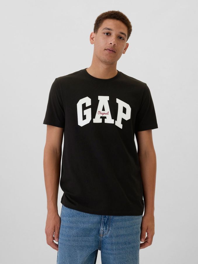Black Everyday Original Logo 100% Cotton Crew Neck Short Sleeve T-Shirt (AA1441) | £14