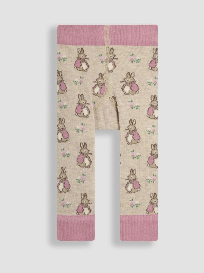 Pink Peter Rabbit Knitted Leggings (AA2984) | £14