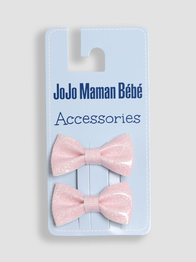 Pink 2-Pack Bow Clips (AA3109) | £6