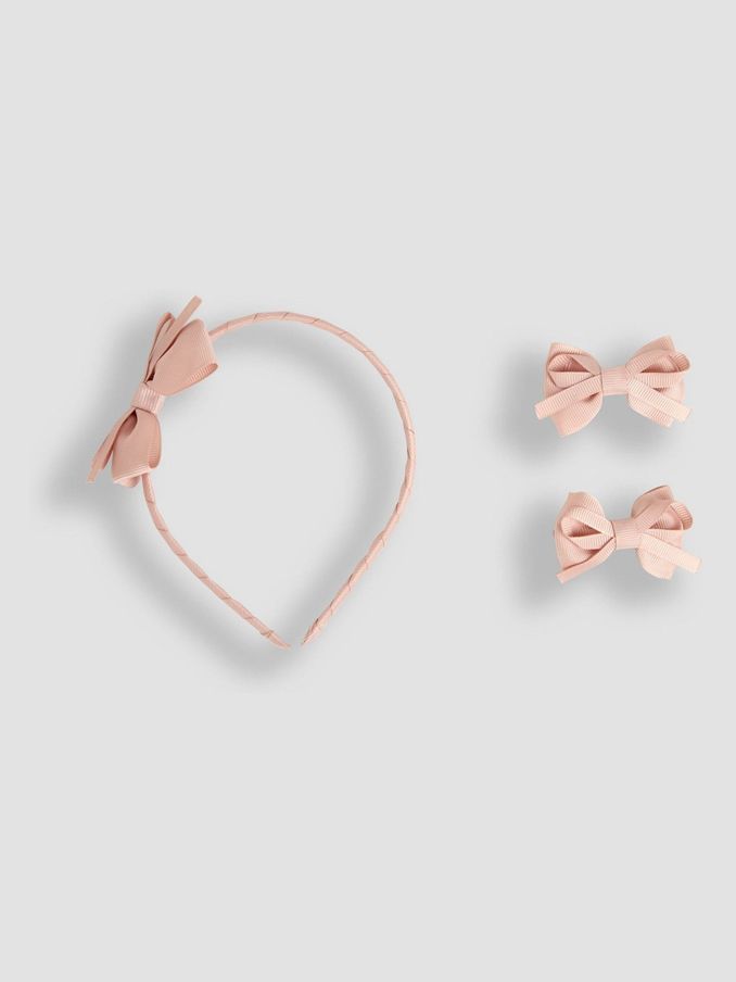 Pink Bow Headband (AA3113) | £7
