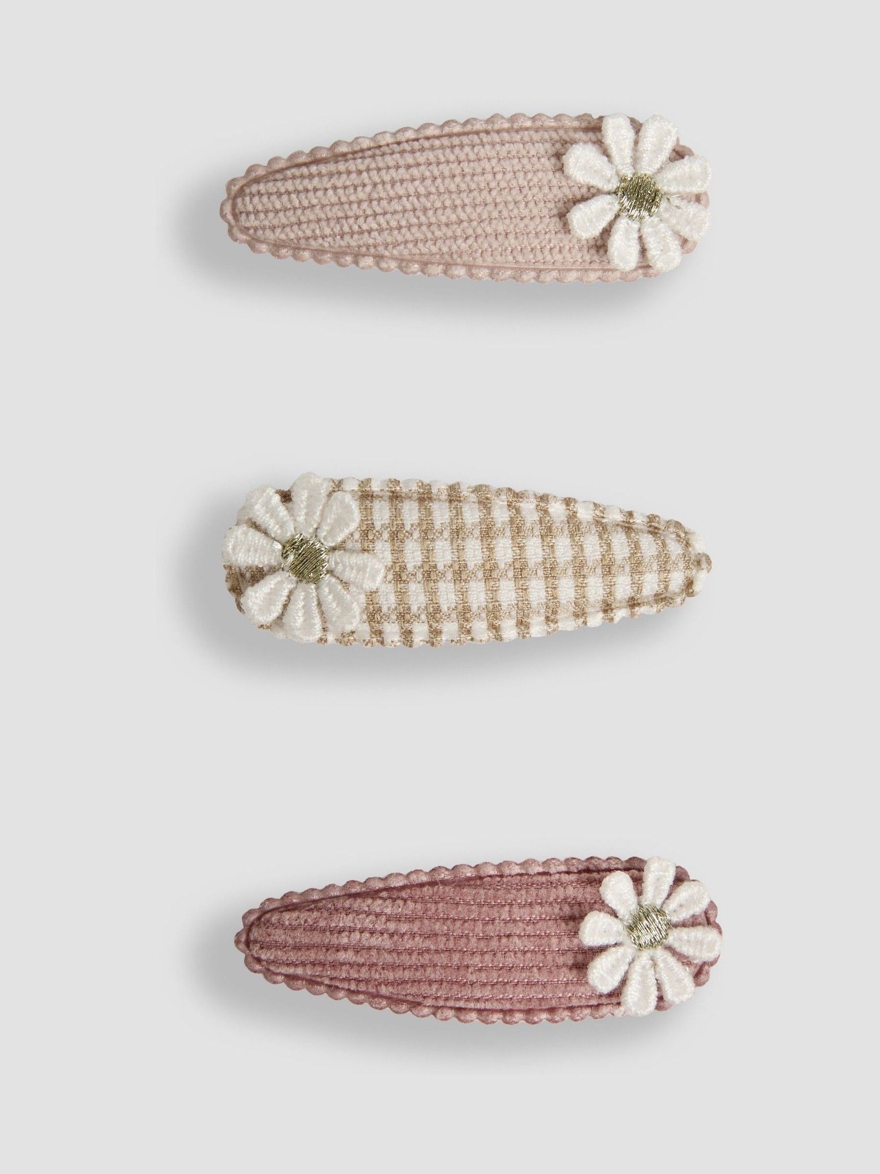 Pink Crochet Clips 3 Pack (AA3123) | £7