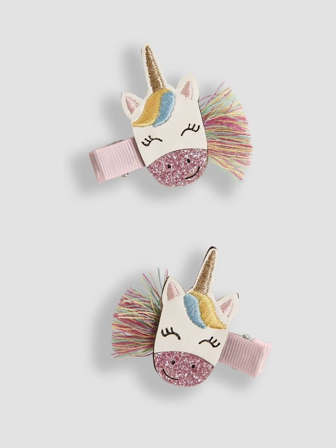 Pink Unicorn Clips 2 Pack (AA3124) | £4