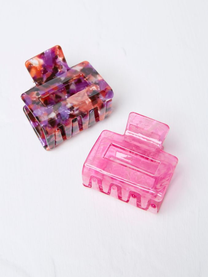 Pink Claw Clips 2 Pack (AA7174) | £12.50