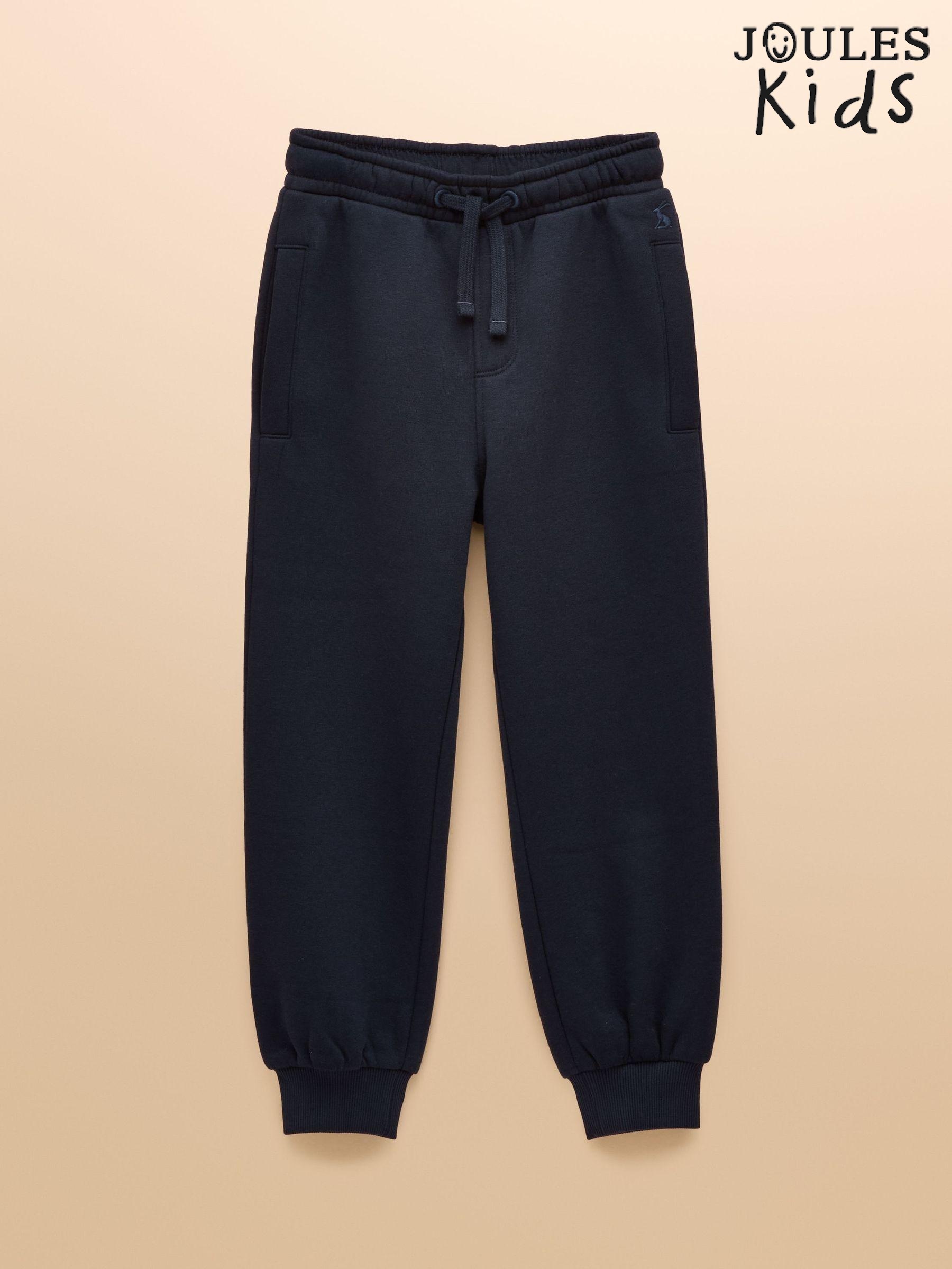 Boys' Ted Navy Cuffed Joggers (AB2818) | £16 - £18