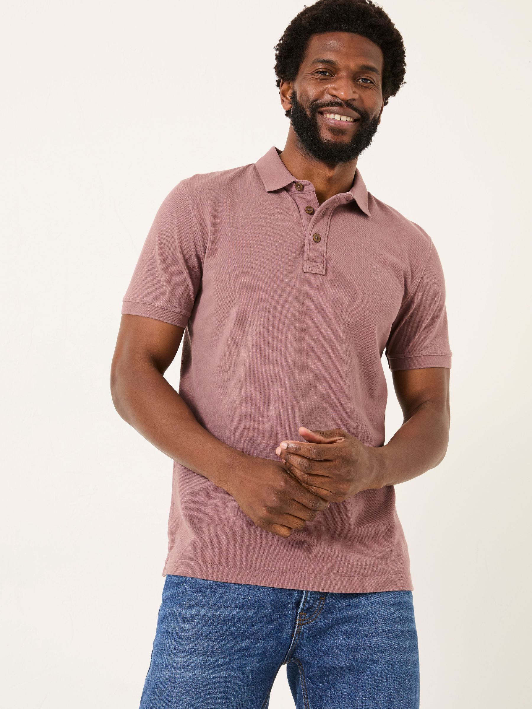 Purple Pique Polo (AB4062) | £29.50